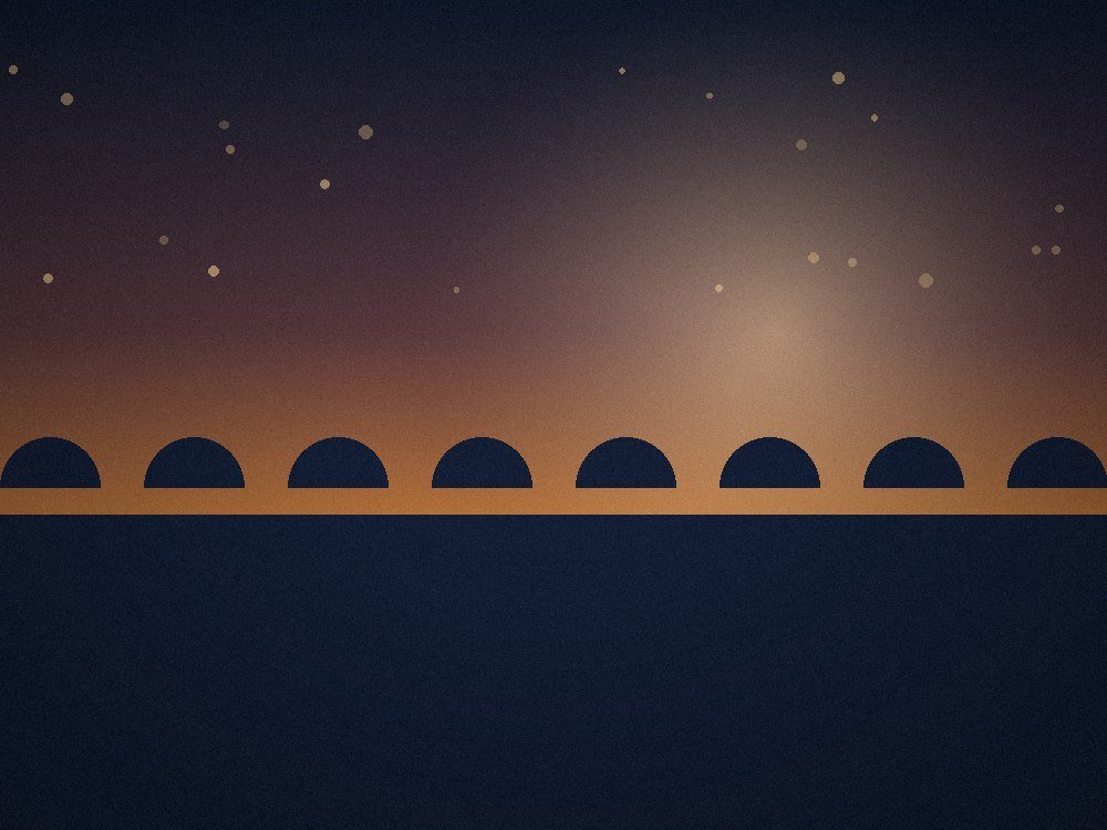 Rooftop au coucher du soleil
